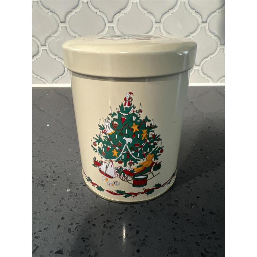 Gibson Greetings Christmas Tin Made In Hong Kong
